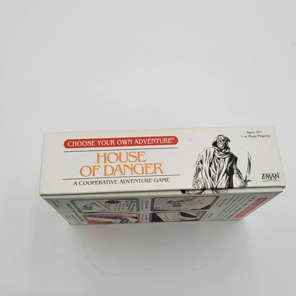 HOUSE of DANGER Choose Your Own Adventure Cooperative Game 100% COMPLETE 2018